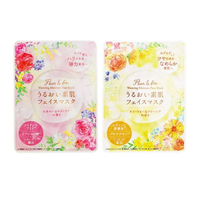 CHARLEY-Fleur La Fée Watering Moisture Face Mask