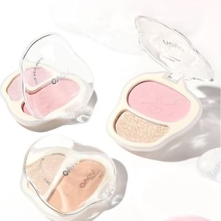 NOVO - Sweet Encounter Highlighter Blush Palette - 3 Types