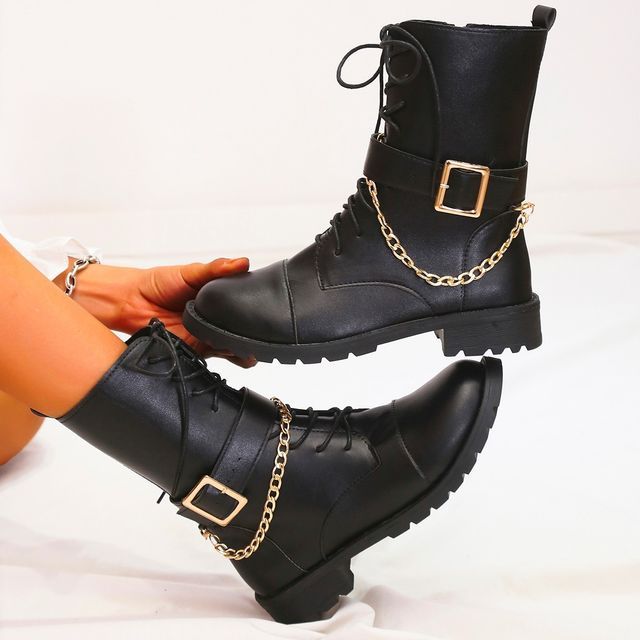 Avanti-Chained Short Boots