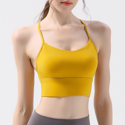 Quinos - Plain Strappy Sports Bra