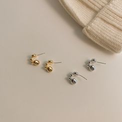 IFOUND - 不规则合金圈圈耳饰 IFOUND - 不规则合金圈圈耳饰