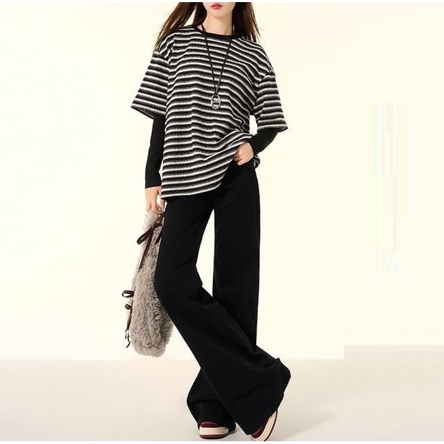 Denimot-Low Rise Flared Jeans Various Designs