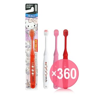 EBISU - Sanrio Hello Kitty Kids Toothbrush For Over 6 Years Old (x360) (Bulk Box)