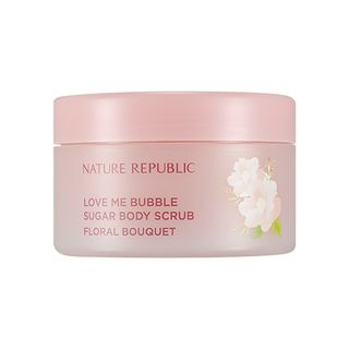 NATURE REPUBLIC - Love Me Bubble Sugar Body Scrub (Floral Bouquet) 200g