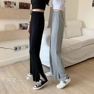 slit sweatpants