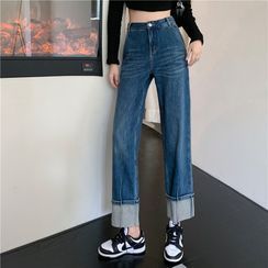Somorakia - Wide Leg Jeans