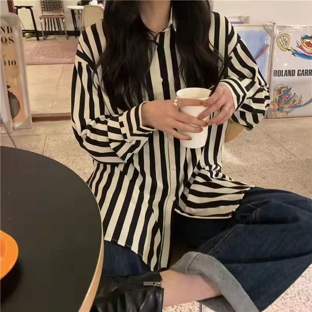 Everose-Striped Shirt
