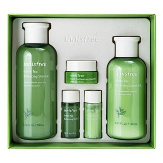 Buy innisfree Green Tea Balancing Skin Care Set EX in Bulk | AsianBeautyWholesale.com