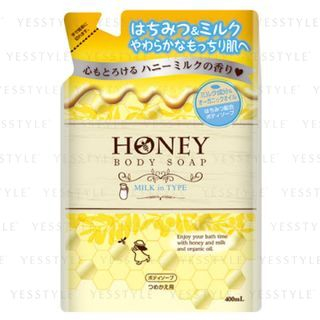 DAIICHI SEKKEN - Honey Body Soap Milk In Type Refill