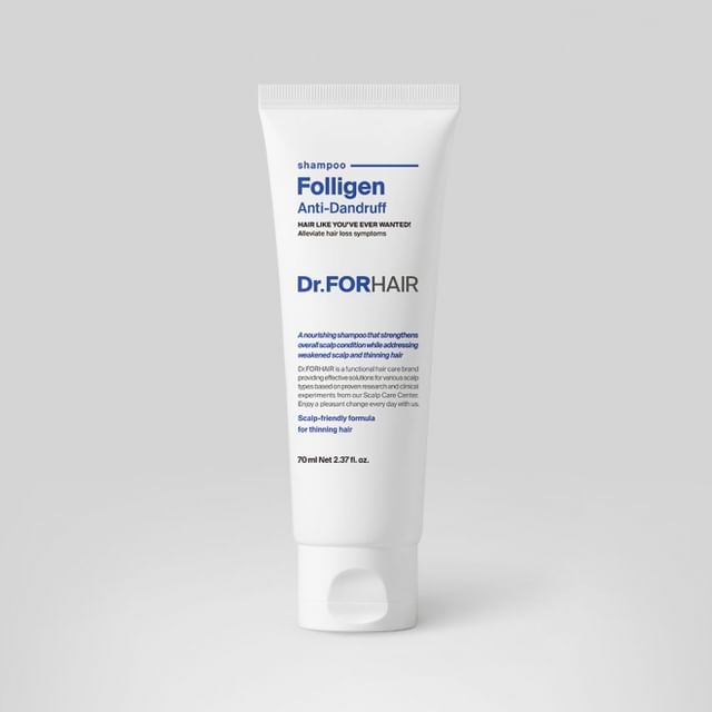Dr-FORHAIR-Folligen Szampon przeciwłupieżowy Miini-70 Ml