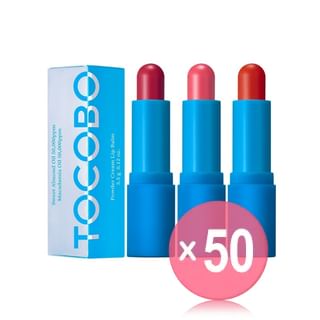 TOCOBO - Powder Cream Lip Balm - 3 Colors (x50) (Bulk Box)
