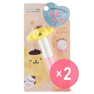 CRUX - Sanrio Pompompurin Lip Gloss 2pcs Bundle Set