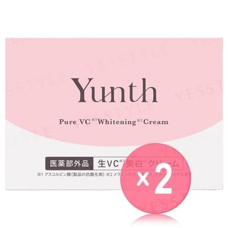 Yunth - Pure Vitamin C Whitening Cream 2pcs Bundle Set