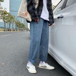 Cowpow - Cropped Straight-Fit Jeans Cowpow - Cropped Straight-Fit Jeans