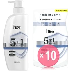 h&s - 5 In1 Hair & Scalp Solution Conditioner (x10) (Bulk Box)