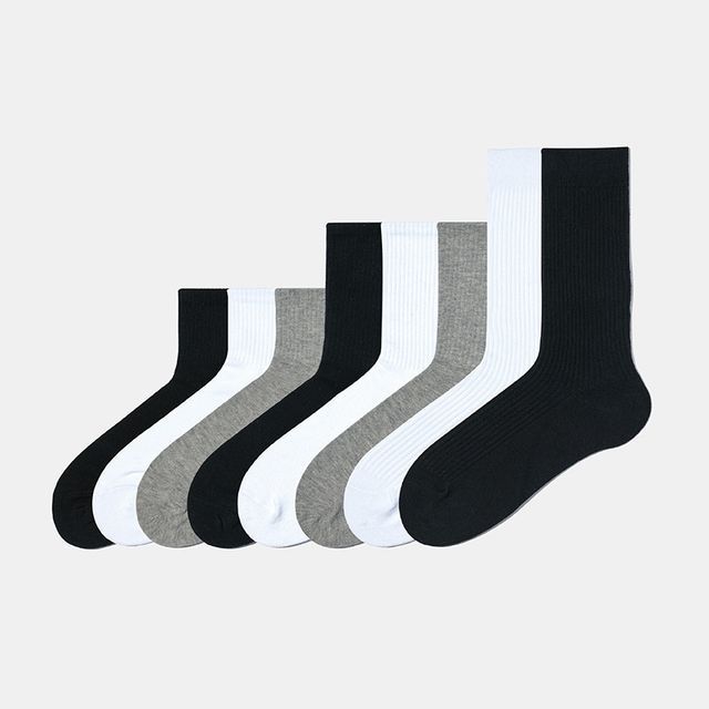 Whychunga-Plain Ribbed Socks