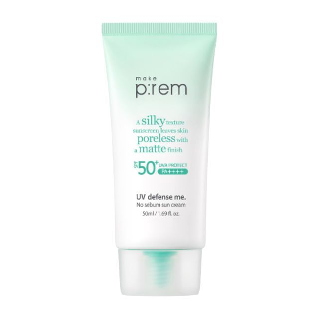 make p-rem-UV Defense Me No Sebum Sun Cream - Crème solaire