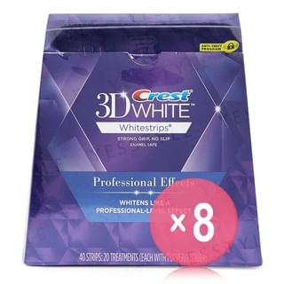 Oral-B - Crest 3D White Whitestrips Professional Effect (x8) (Bulk Box)
