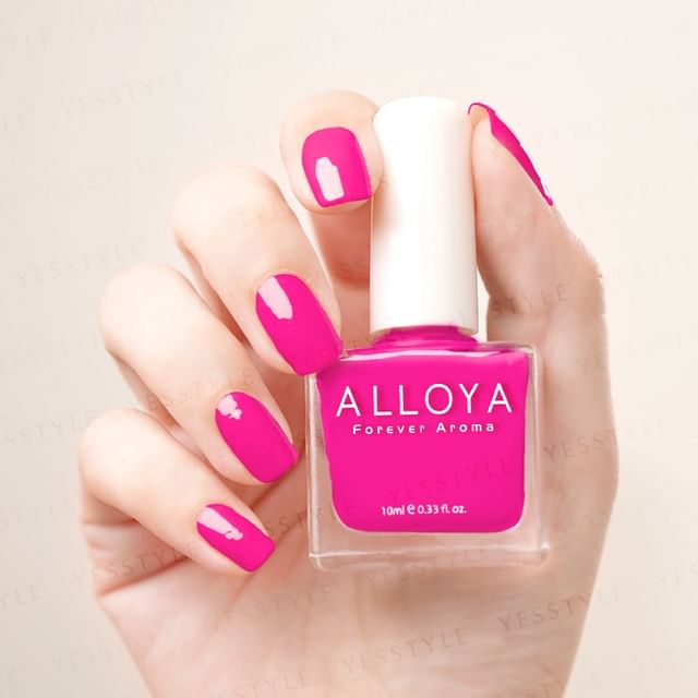 ALLOYA-Water-Based Natural Nail Polish Environmental Friendly 076 Sakura Blossom
