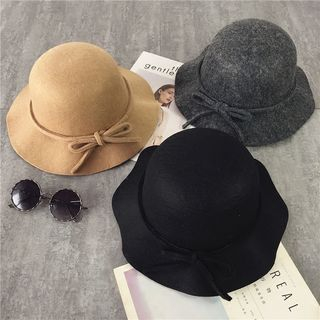 bow cloche hat