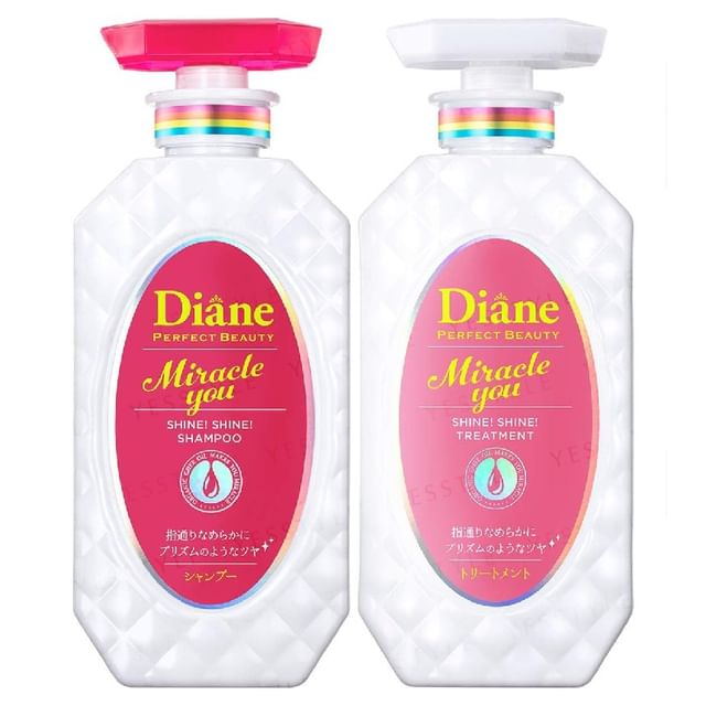Diane Miracle You Shine! Shine! 10個セット NatureLab - Diane Perfect Beauty Miracle You Shine Shampoo