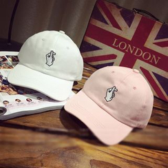 FROME - Embroidered Snapping Hand Baseball Cap FROME - Embroidered Snapping Hand Baseball Cap