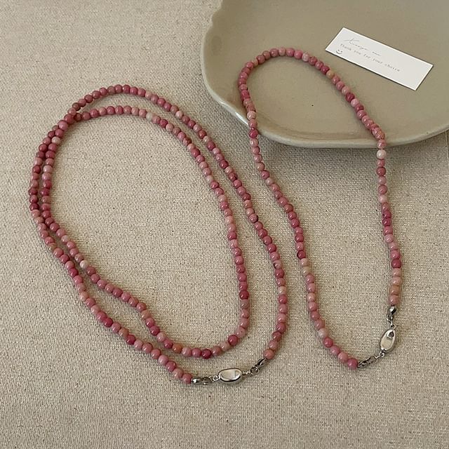 Panda Dama-Beaded Necklace