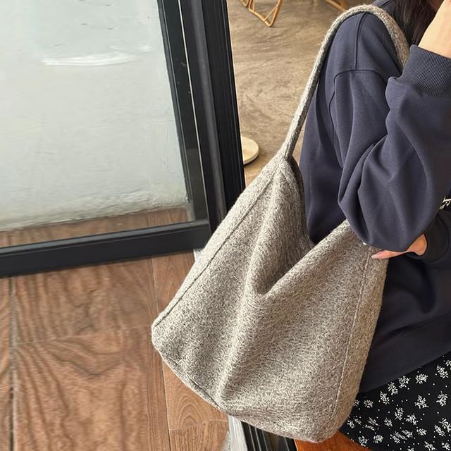 Bolso-Set Plain Tote Bag Pouch