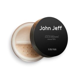 John Jeff - Natural Oil Control Mineral Powder - 6 Colors