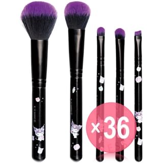 Skater - Sanrio Kuromi Makeup Brush Set (x36) (Bulk Box)