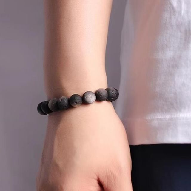 Seirios-Rock Bead Bracelet