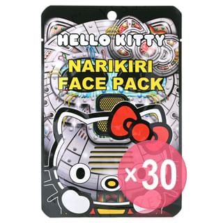 ASUNAROSYA - Sanrio Hello Kitty Face Pack Robot TOMOKUNI (x30) (Bulk Box)