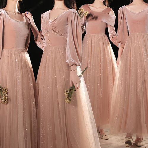 minako - Sequined A-Line Bridesmaid Dress (Various Designs) | YesStyle