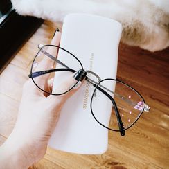 MOL Girl - Blue-Light Blocking Square Metal Glasses MOL Girl - Blue-Light Blocking Square Metal Glasses