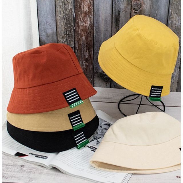 riverain - Label Tag Bucket Hat | YesStyle