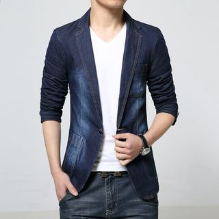 Sheck-Denim Blazer