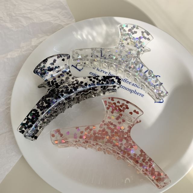 Mentosi-Plastic Speckle Hair Claw
