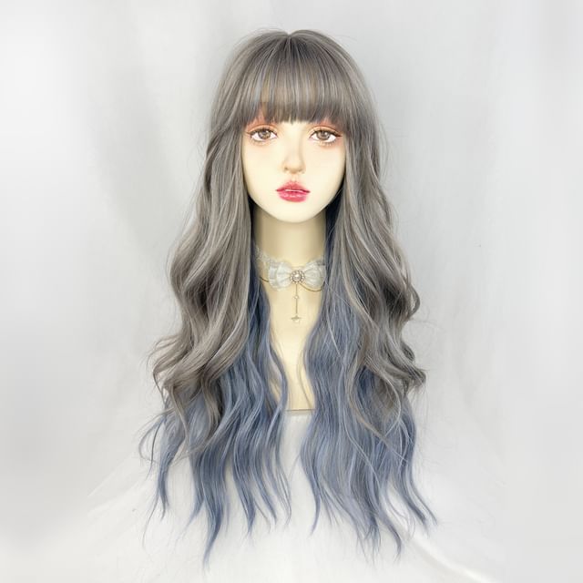 Jellyfish-Long Full Wig - Wavy Highlight