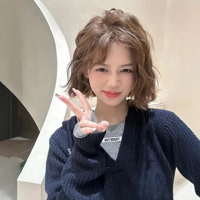 Jellyfish-Short Full Wig - Wavy