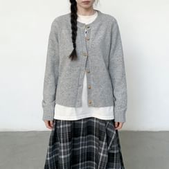 GVRVGROVE 新作　MAGARET HALTER CARDIGAN 그로브(GROVE) MAGARET HALTER CARDIGAN (BLACK) - 사이즈 & 후기 | 무신사