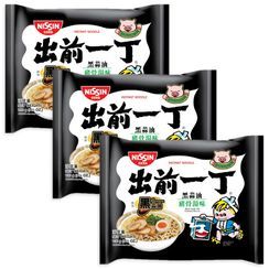 Nissin - Demae Iccho Tonkotsu Series Black Garlic Oil Tonkotsu Flavour (3 packs) Nissin - Demae Iccho Tonkotsu Series Black Garlic Oil Tonkotsu Flavour (3 packs)