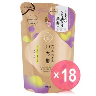 Kracie - Ichikami Damage Repair & Color Care Shampoo Refill  (x18) (Bulk Box)