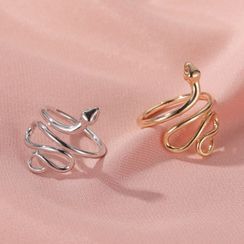 Mulyork - Alloy Snake Open Ring Mulyork - Alloy Snake Open Ring