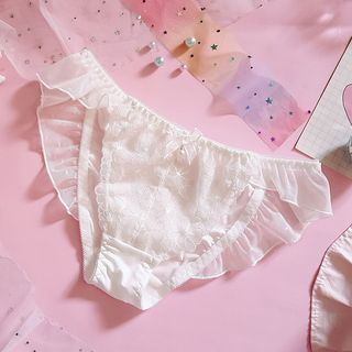 Prinsis - Lace Ruffle Panties
