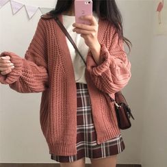 Kokuko - Cable Knit Cardigan Kokuko - Cable Knit Cardigan