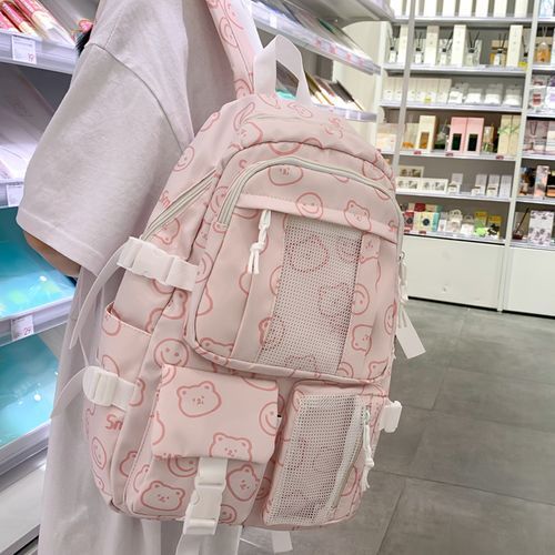 Cartoon mesh outlet backpack