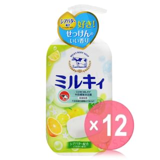 Cow Brand Soap - Milky Mandarin Body Wash (x12) (Bulk Box)