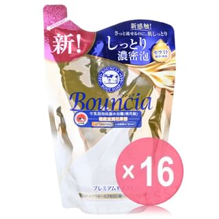 Cow Brand Soap - Bouncia Body Soap Premium Moist Refill (x16) (Bulk Box)