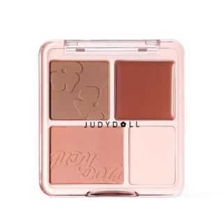 Judydoll - Blush & Highlight Palette - 3 Colors