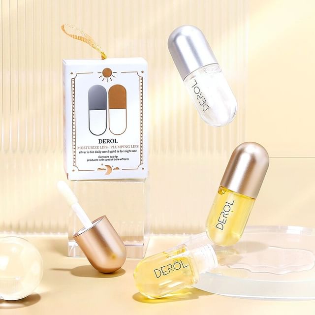 DEROL-Moisturize Plumping Lip Set